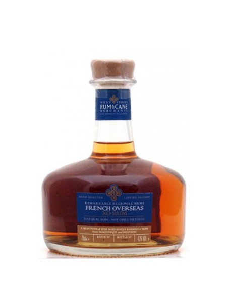 Rum & Cane French Overseas XO Rum 43° 70cl