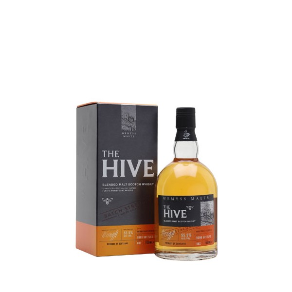 The Hive Batch Strength 002 55.5° 70cl  Wemyss