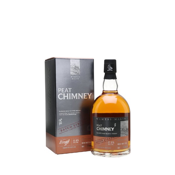 Peat Chimney Batch Strength 001 57° 70cl  Wemyss