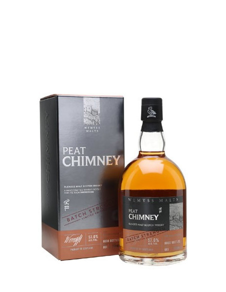 Peat Chimney Batch Strength 001 57° 70cl  Wemyss