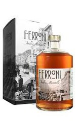 Rhum Ambré 18 mois Ferroni 40° 70cl