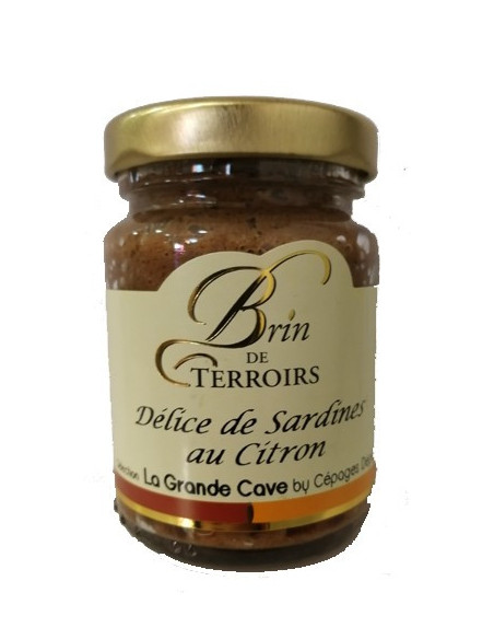 Délice de Sardine au citron 80g