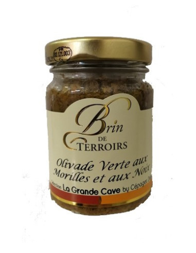 Olivade verte aux morilles et aux noix 80g