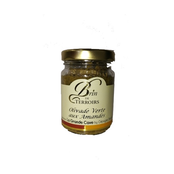 Olivade verte aux amandes 80g