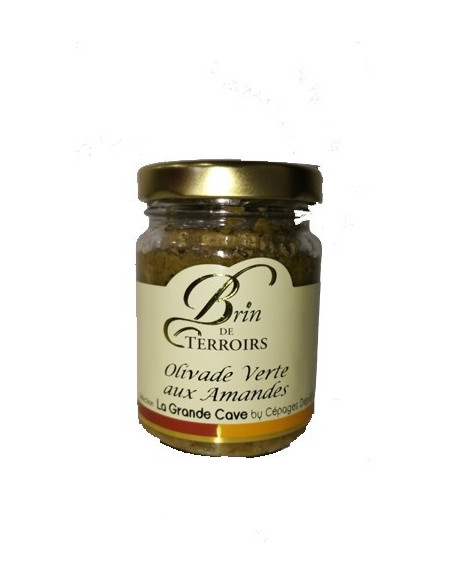 Olivade verte aux amandes 80g
