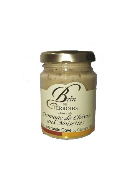 Délice Fromage chèvre aux noisettes 80g
